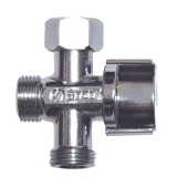 Robinet d'arrêt droit 3 voies